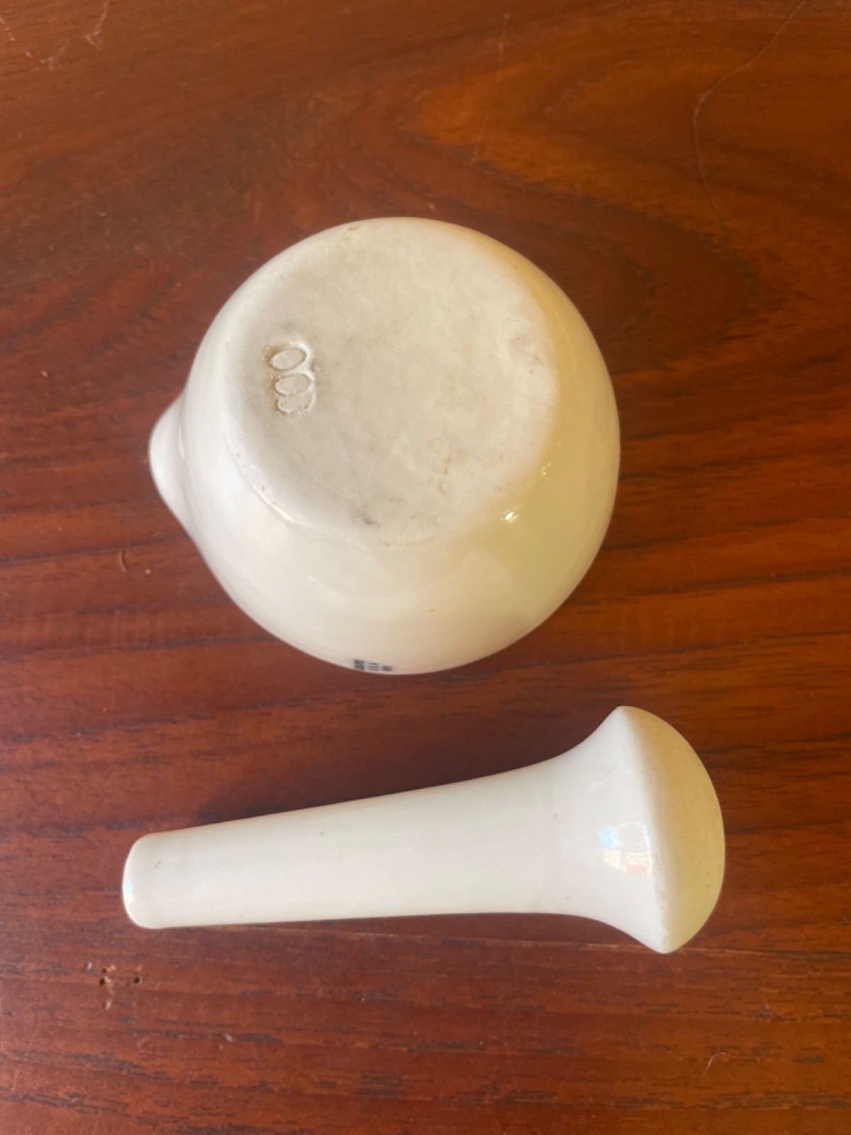 Vintage Coors USA Laboratory Mortar & Pestle – Size 000 – Apothecary /Chemist
