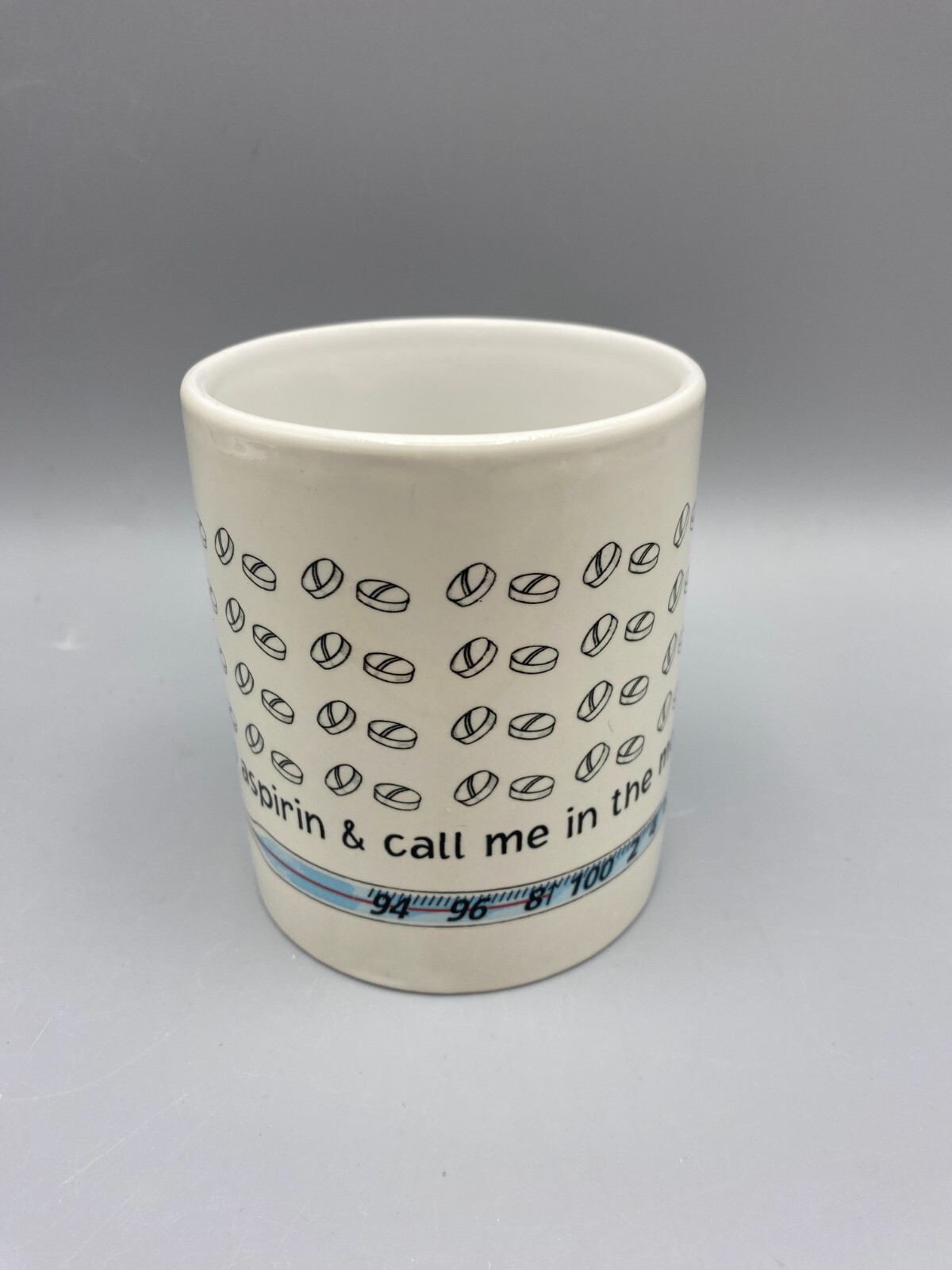 Prestige Medical Aspirin Pharmaceutical Medical Mug Take Two and Call Me Quote