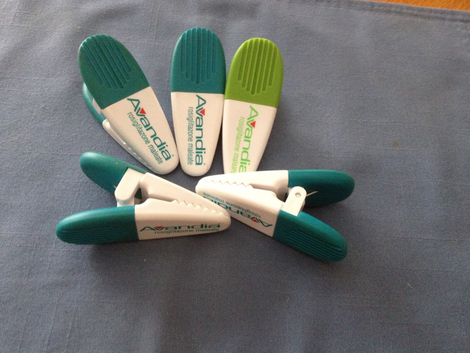 Drug rep refrigerator clip magnet