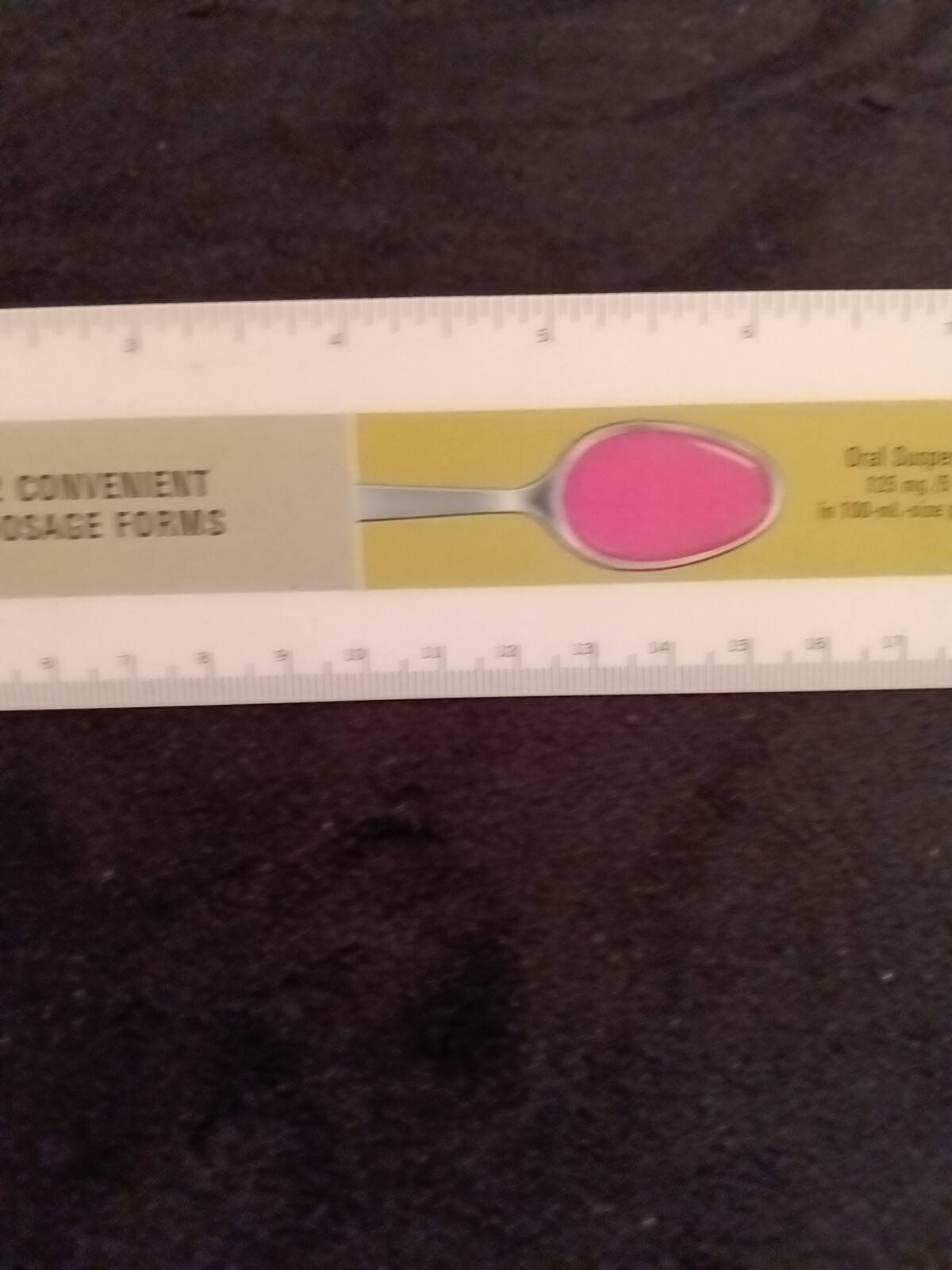 Vintage 1971 Drug Rep KEFLEX RULER Lilly Cephalexin Monohydrate RARE 12″ / 30cm