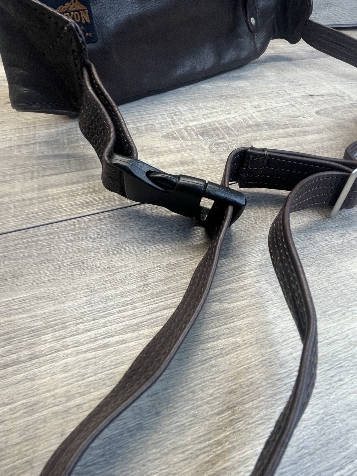 NAROPIN Leather Fanny Pack Drug Pharmaceutical Rep Promo Advertising Canyon