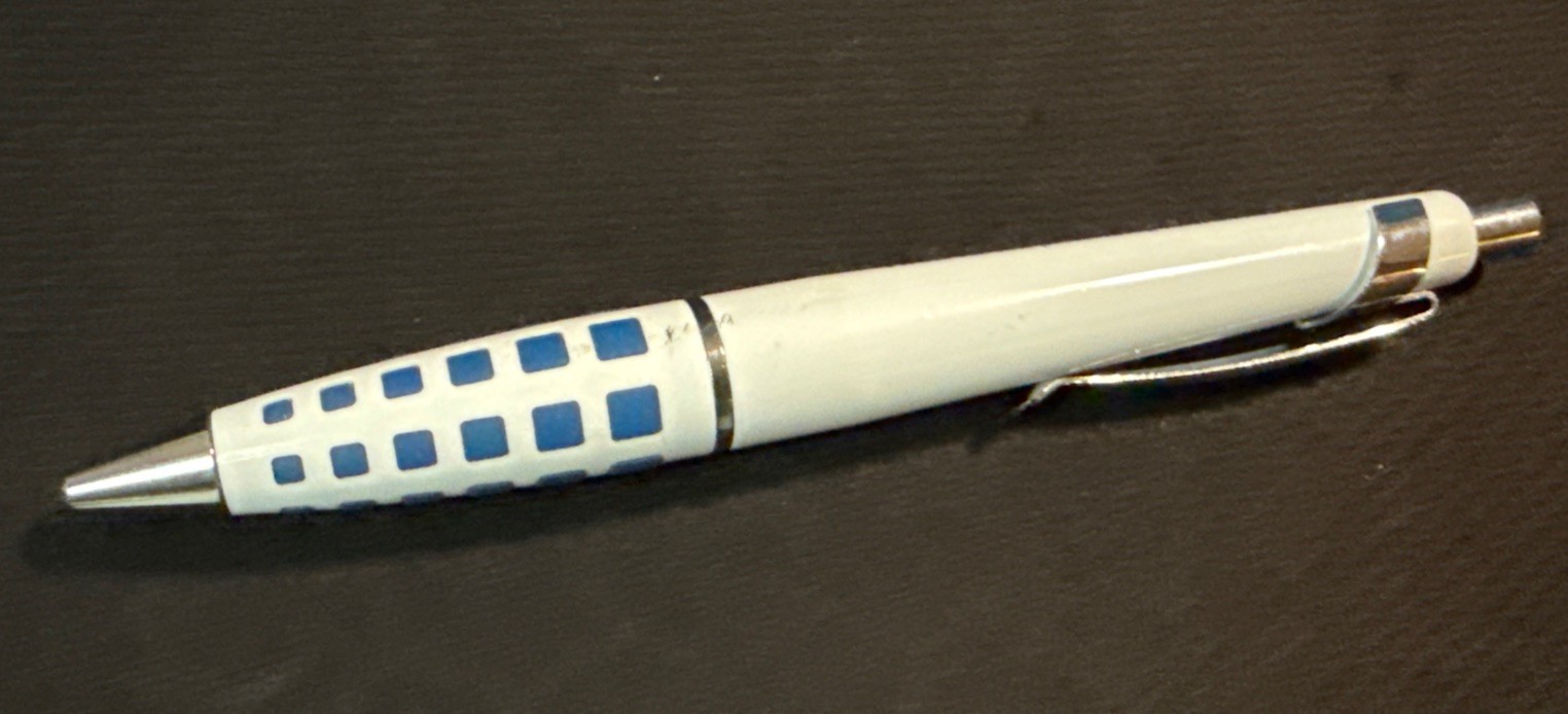 Zoloft Metal White PEN Drug Rep Pharmaceutical Promo Medical Advertising