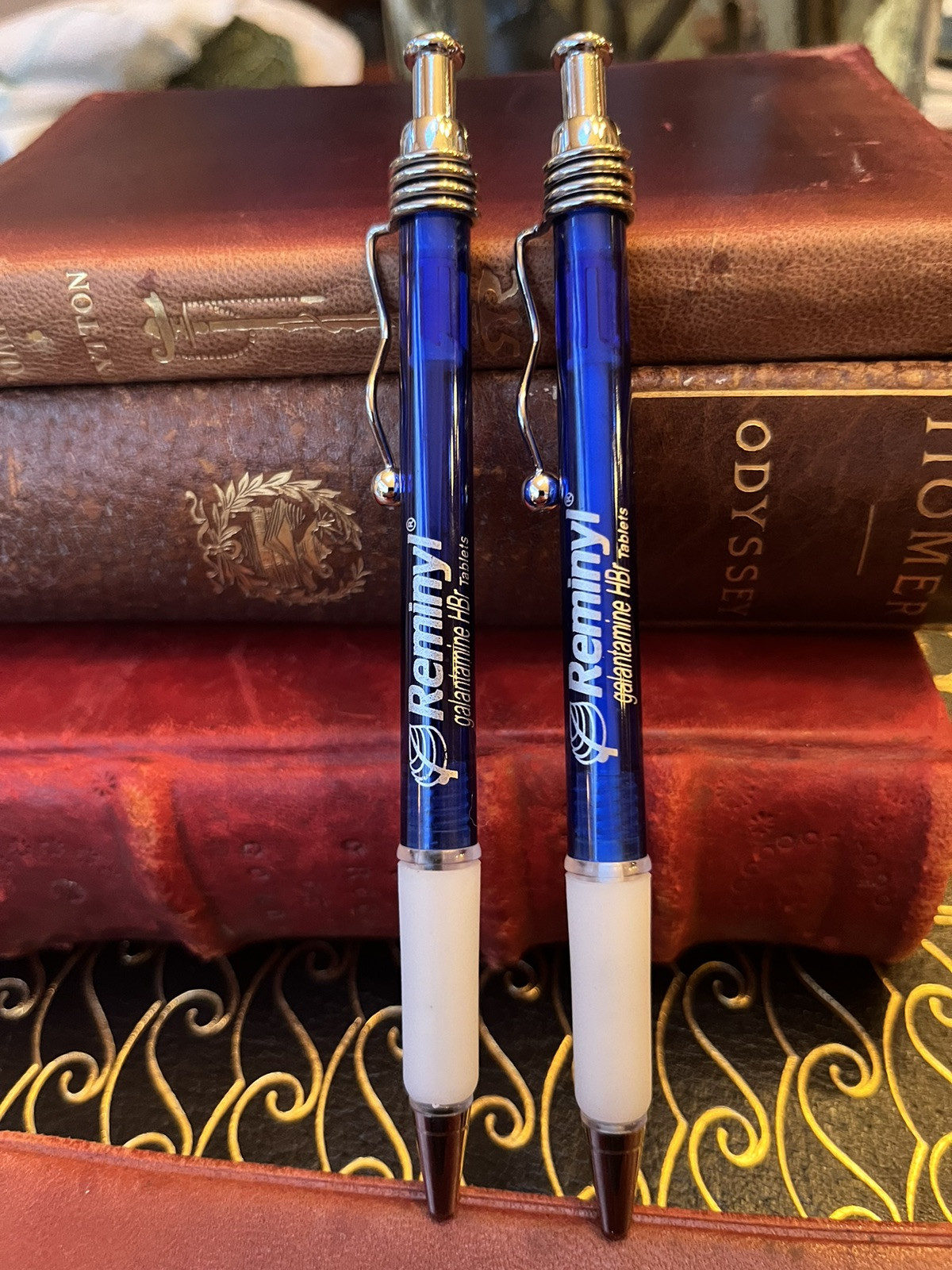 2 Reminyl Pharmaceutical Drug Rep Pens. Write