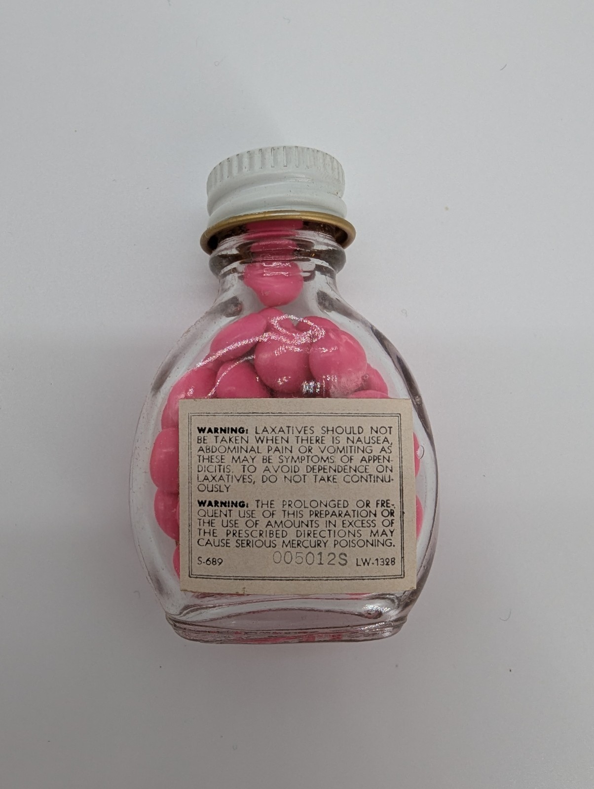 Chamberlains Tablets Apothecary Museum Grade 1940s Vtg