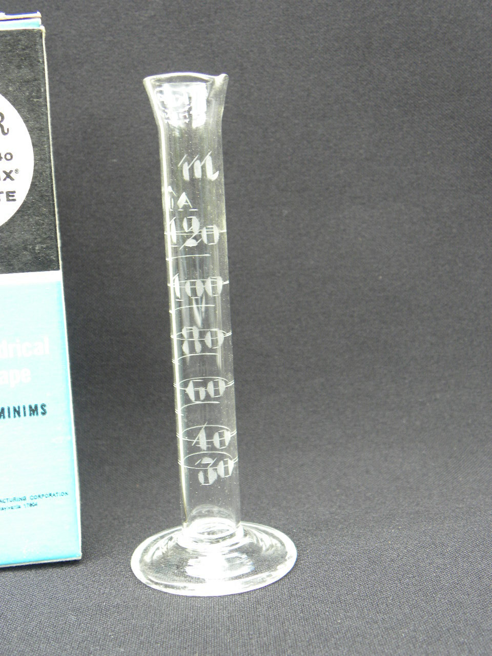 Kerr Glass Pharmaceutical N.B.S 40 Phenix Graduate Cylindrical Shape Cylinder #2