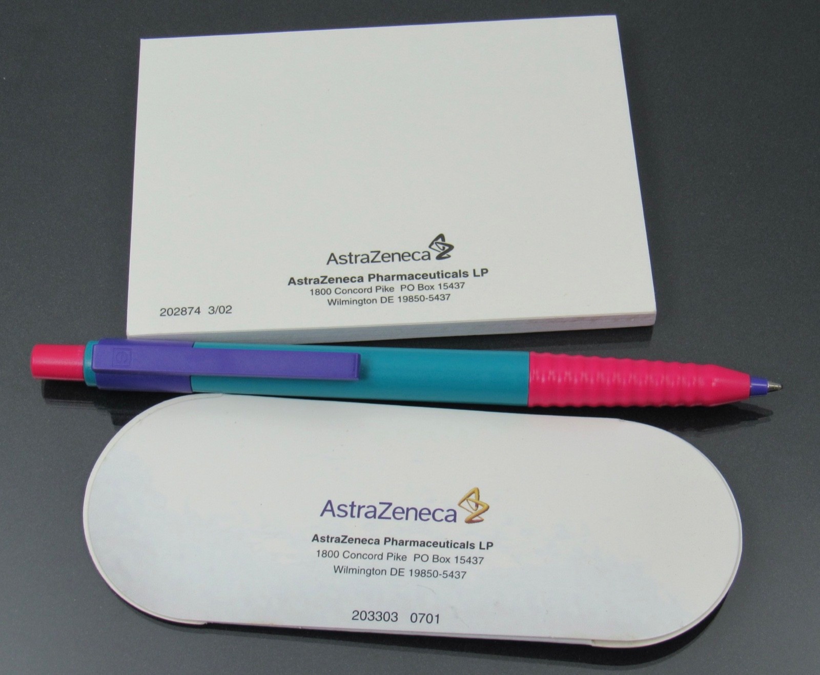 Seroquel PEN, Sticky Notes, Page Flags Drug Rep Pharmaceutical Promo Advertising