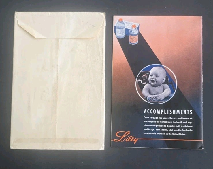 Vintage ELI LILLY Tile and Till March 1939 Pharmacy Druggist Magazine w Envelope