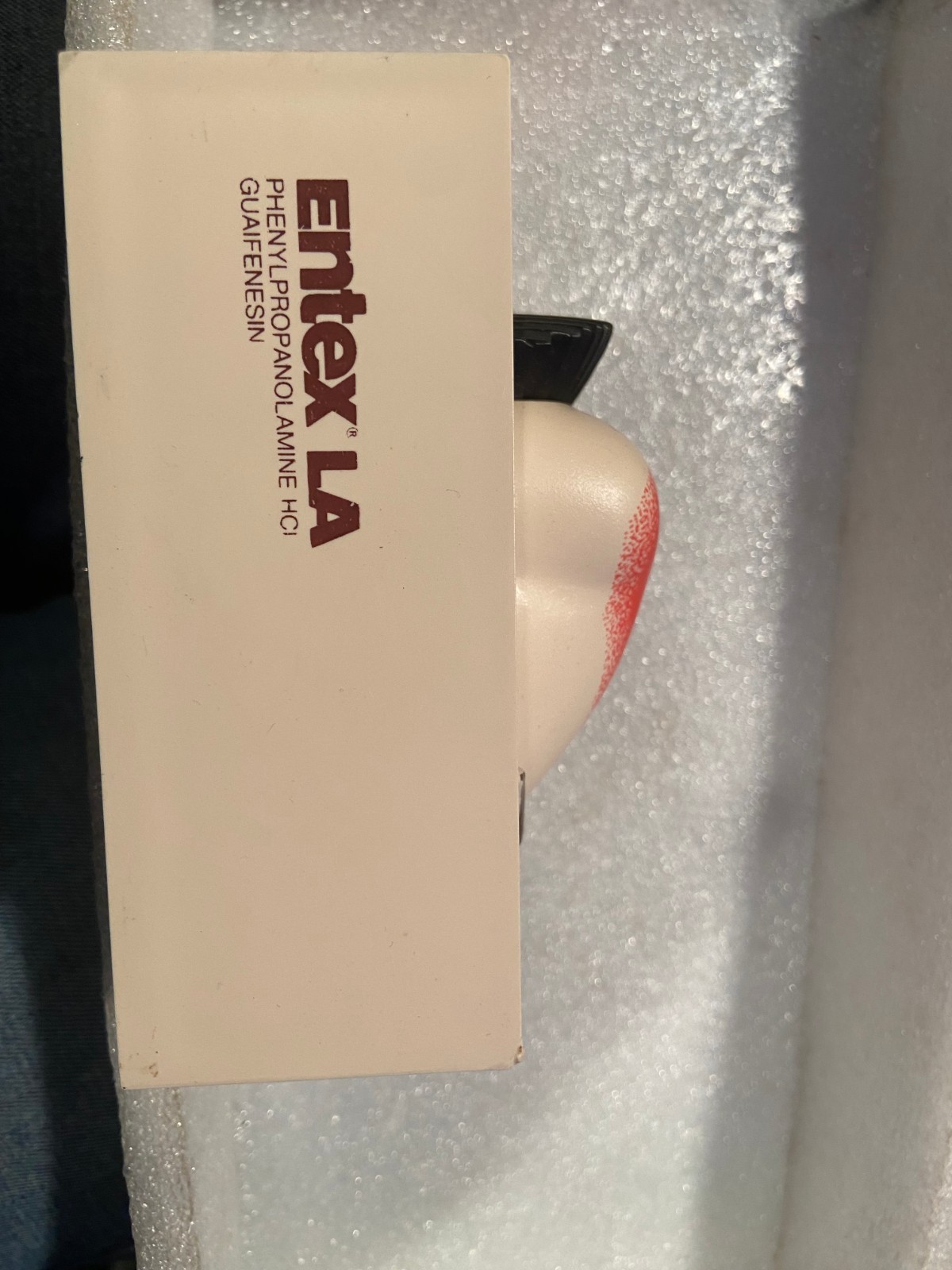Entex LA Advertising Small Plastic Tissue Box Holder w/Face *Pre-Owned/Empty* p2