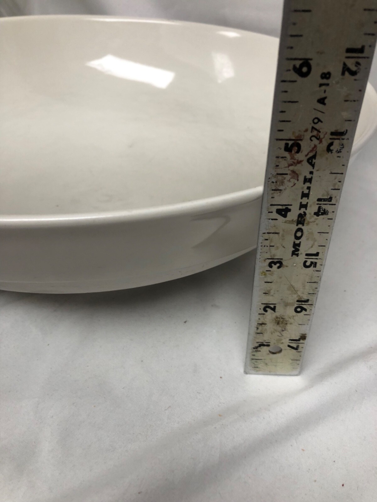 very large Coors Lab Evaporating Bowl 14” porcelain