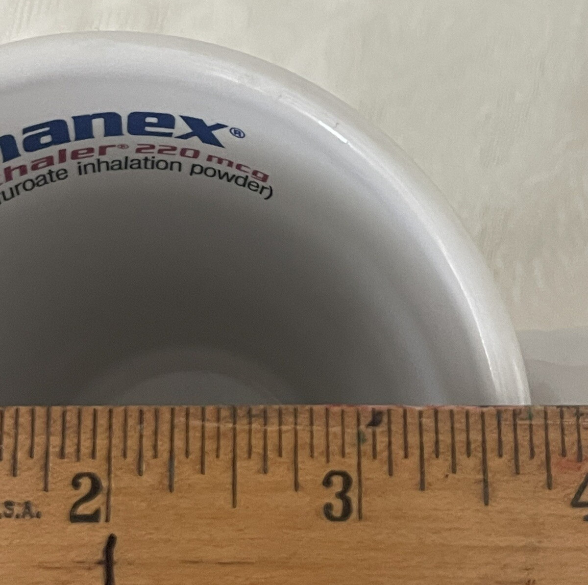 Asmanex Asthma Drug Rep Advertising Coffee Mug Cup – Pharma Promo RARE