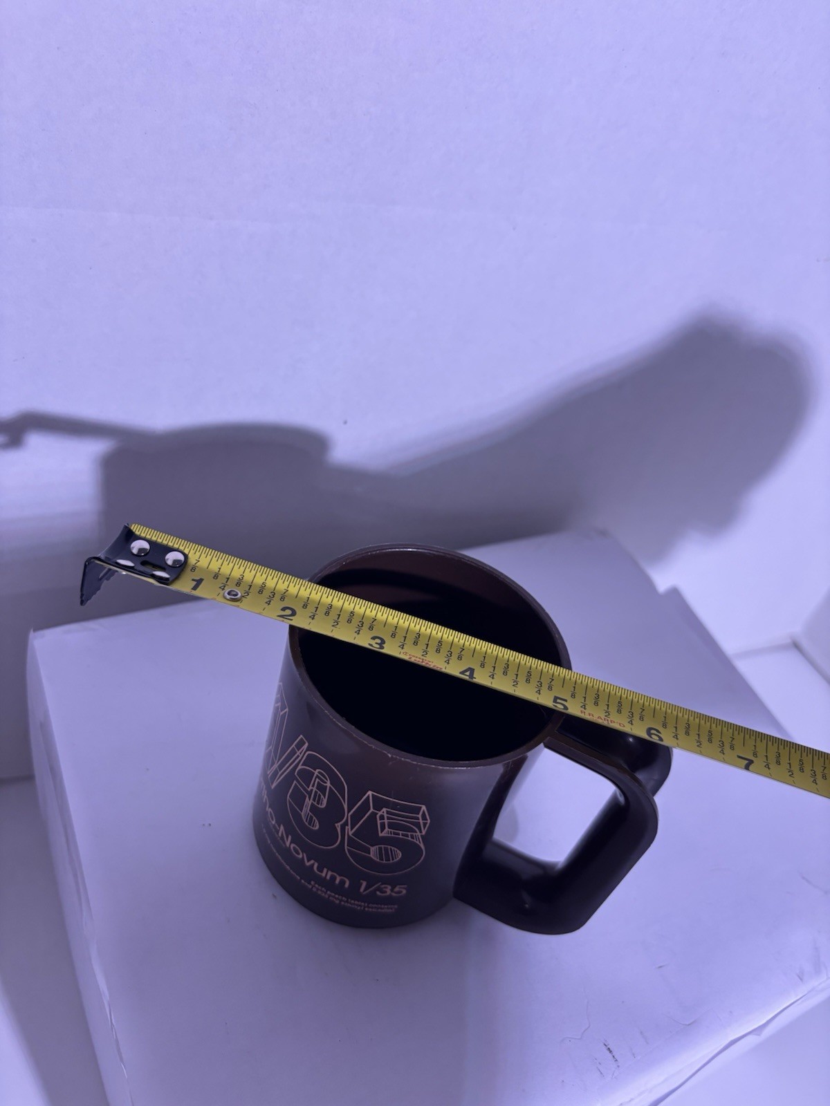 Vintage Ortho-Novum 1/35 Birth Control Pill Blue Pharma Promo PlasticCoffee Mug