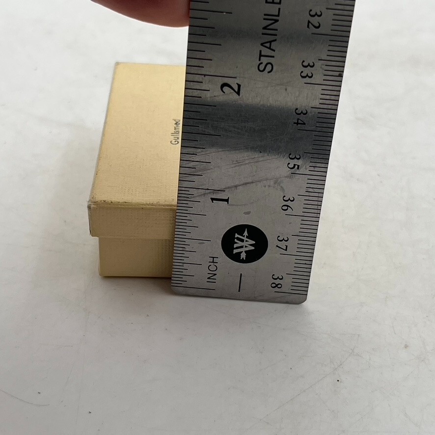 VTG Cardboard PILL BOX prescription Gullsmed Pharmacy Kirkevn Bjorn Hansen