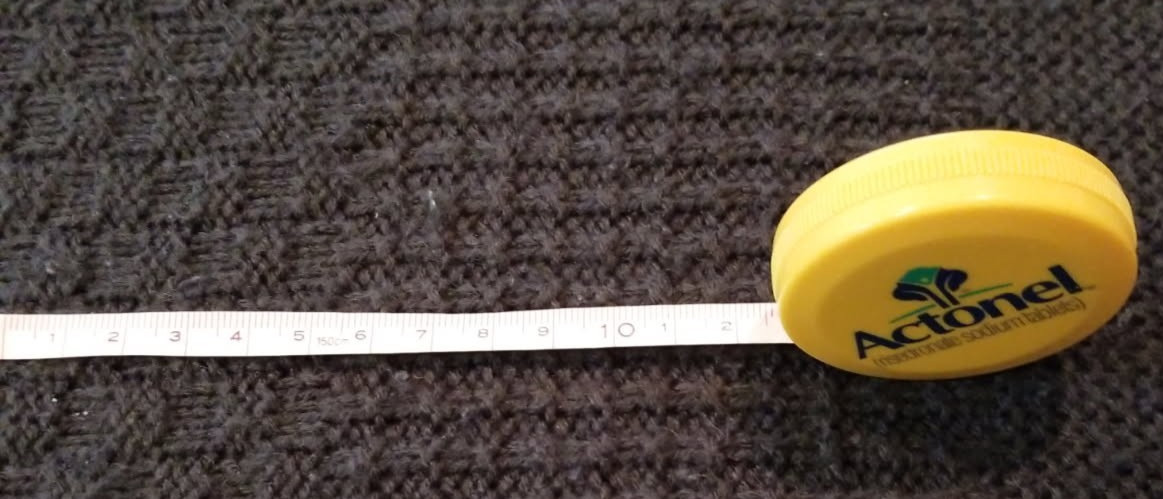 Pharmaceutical Drug Rep Promo Self Retracting Tailor’s Tape Measure