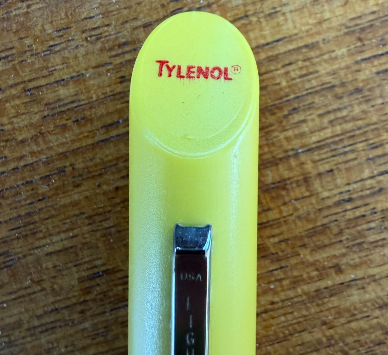 Vintage Tylenol Extra Strength Drug Rep Lighted Exam Pen Made In USA Pharma