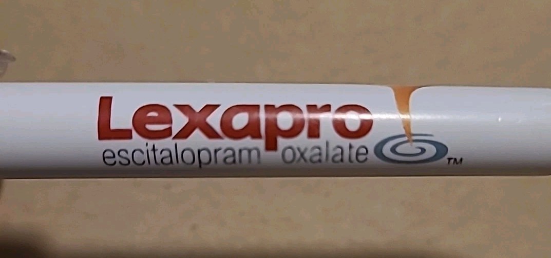Drug Rep Pen Lexapro Advertising Promotional Promo Pharmaceutical Pharma Tested