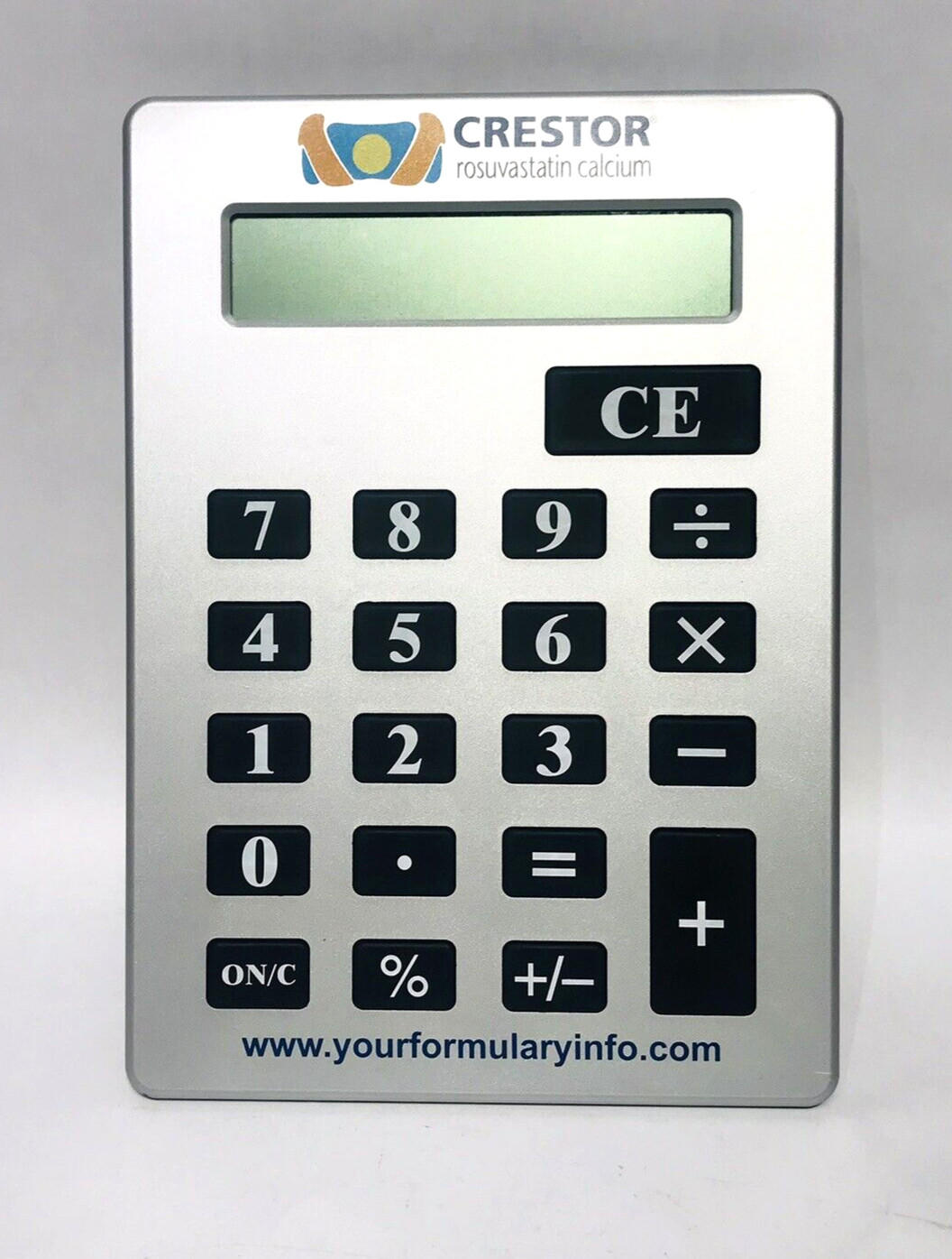 Pharmaceutical Advertising CRESTOR Large Calculator 11X8″