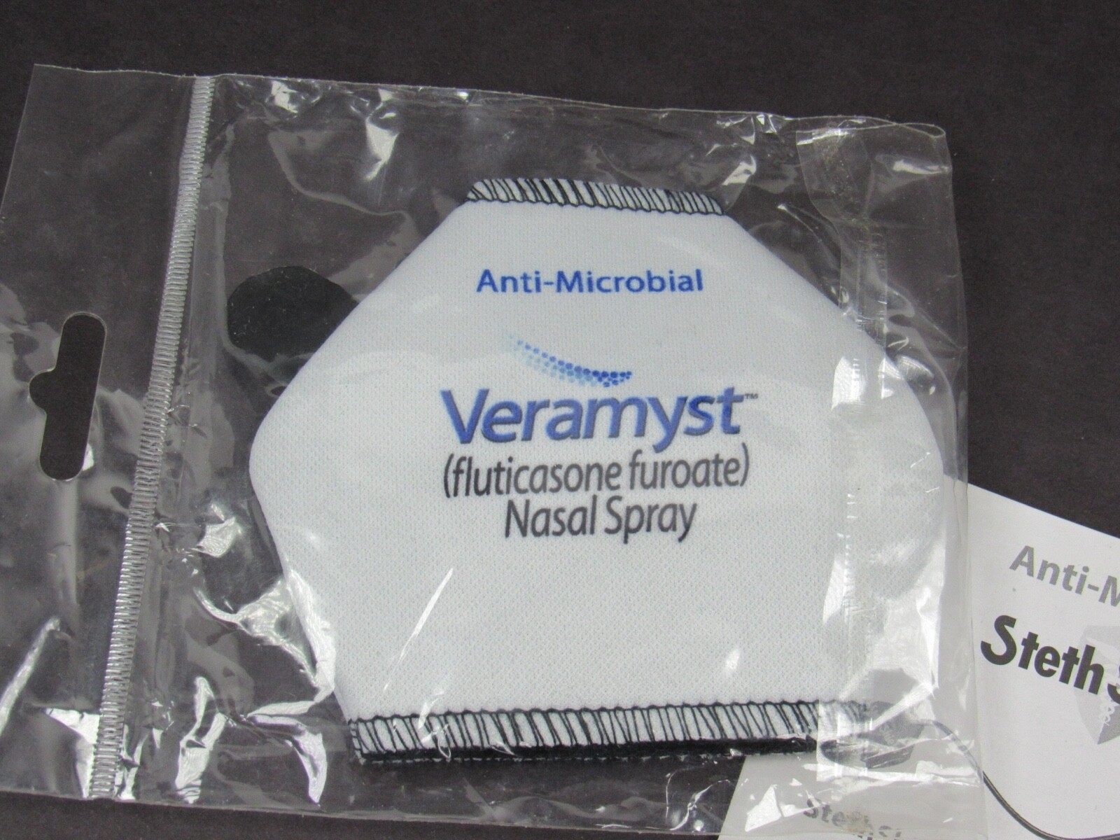 Veramyst Stethoscope Cover Anti-Microbial Drug Rep Pharmaceutical Advertising