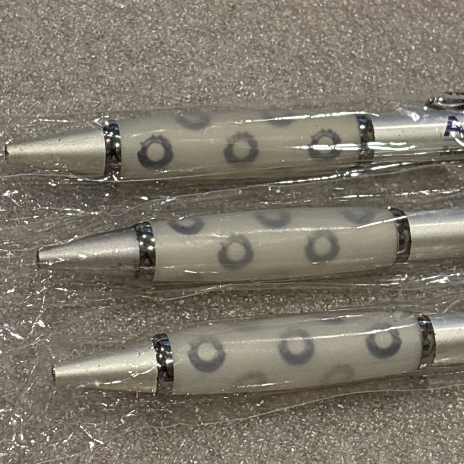 (3) Vintage Advair Pen Drug Rep Advertising Metal Heavy Pen In Original Wrap