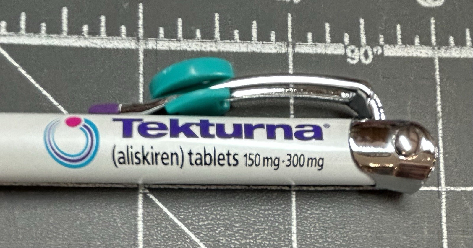 Tekturna Ballpoint Pen Novartis Aliskiren Pharmaceutical Promotional Advertising