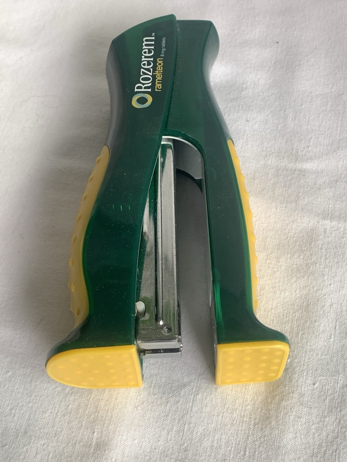 Vintage ROZEREM Drug Rep Advertising Pharmaceuticals Collectible Stapler Pharma