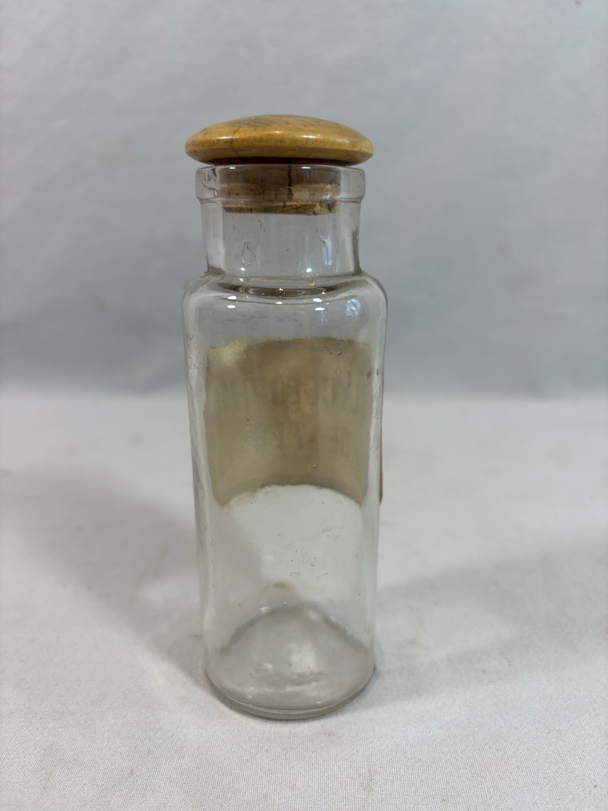 3 Antique Pharmacy / Apothecary Bottles In Blown Glass