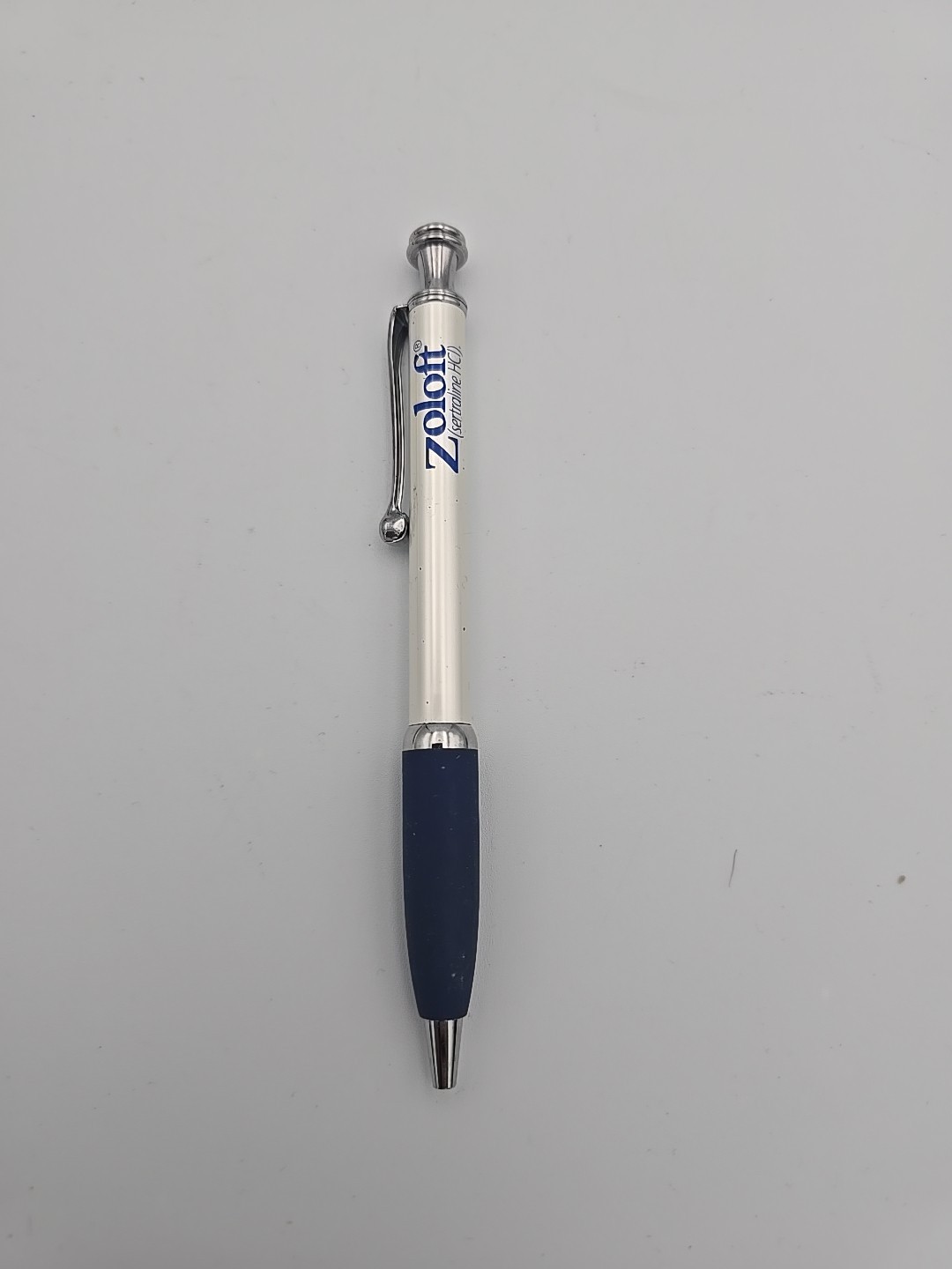 Lot 4 Zoloft Pfizer Heavy Metal Pharmaceutical Drug Rep Pens, Paper, Collectible
