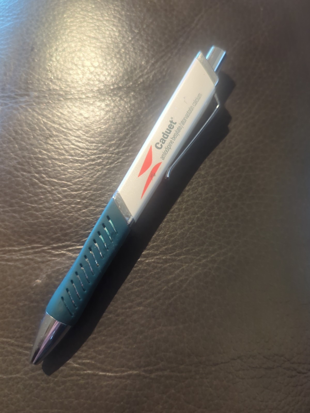 Lipitor Caluet Pharmaceutical Drug Rep Ballpoint Pen Blue White A