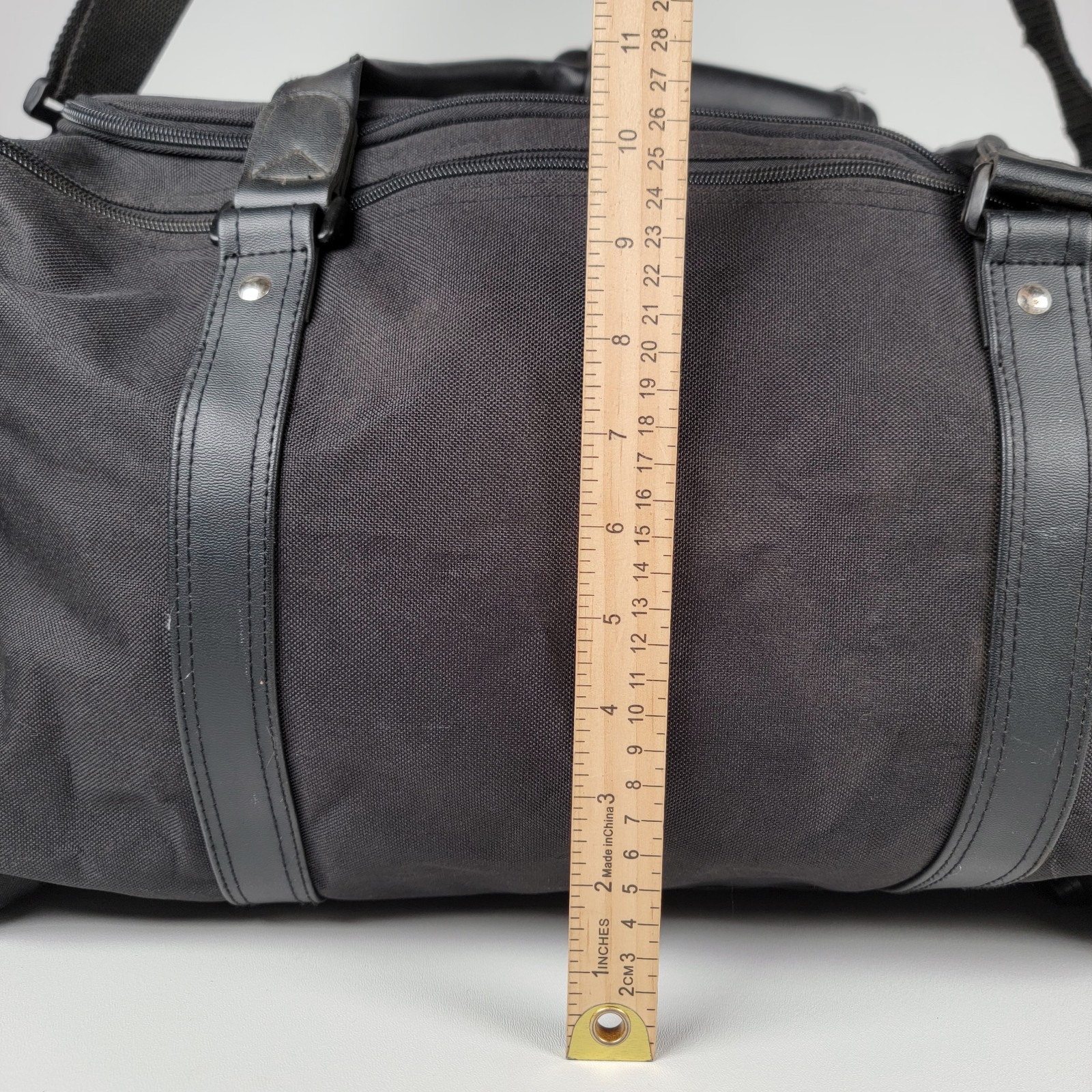 Protonix Pharmacy Drug Rep Large Duffel Travel Bag Luggage Multi Compartment