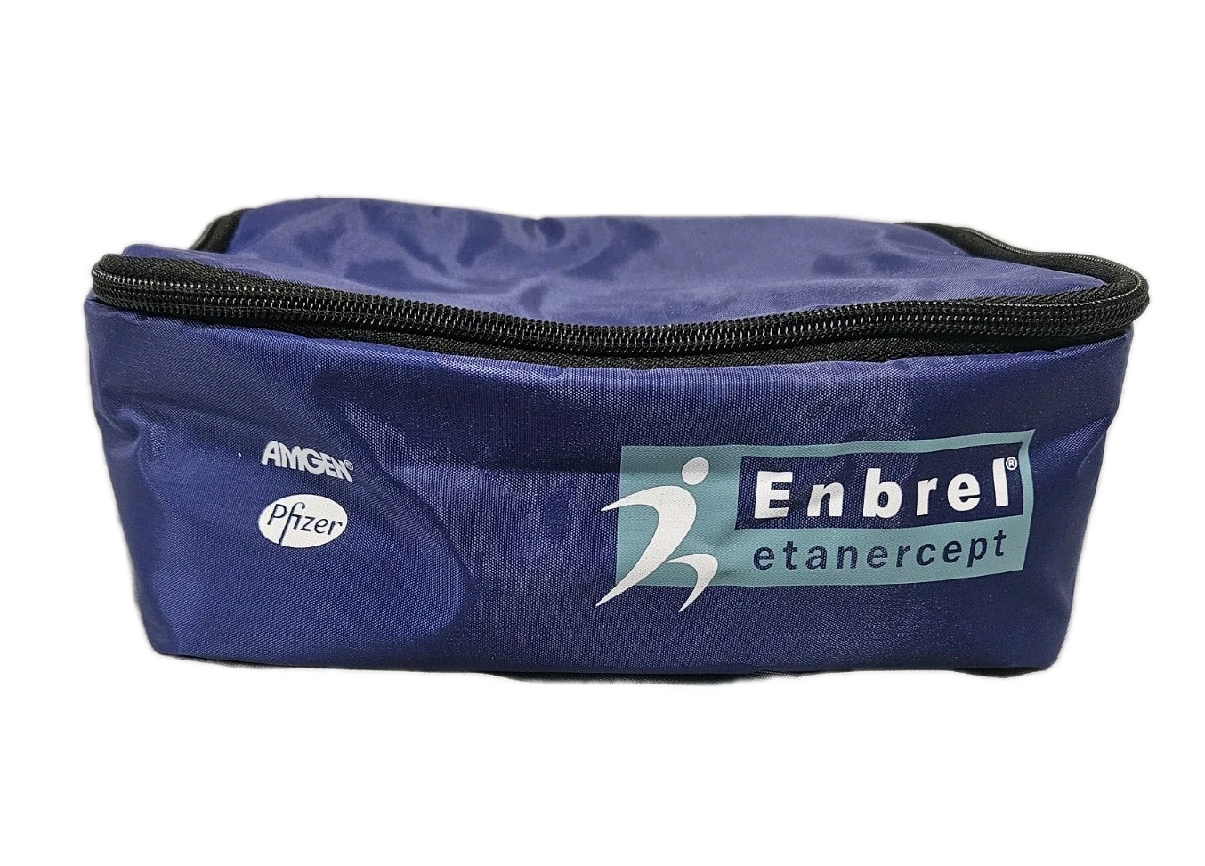 RARE Enbrel Pharmaceutical Rep Pfizer Amgen Medication Travel Kit Lunch Cooler