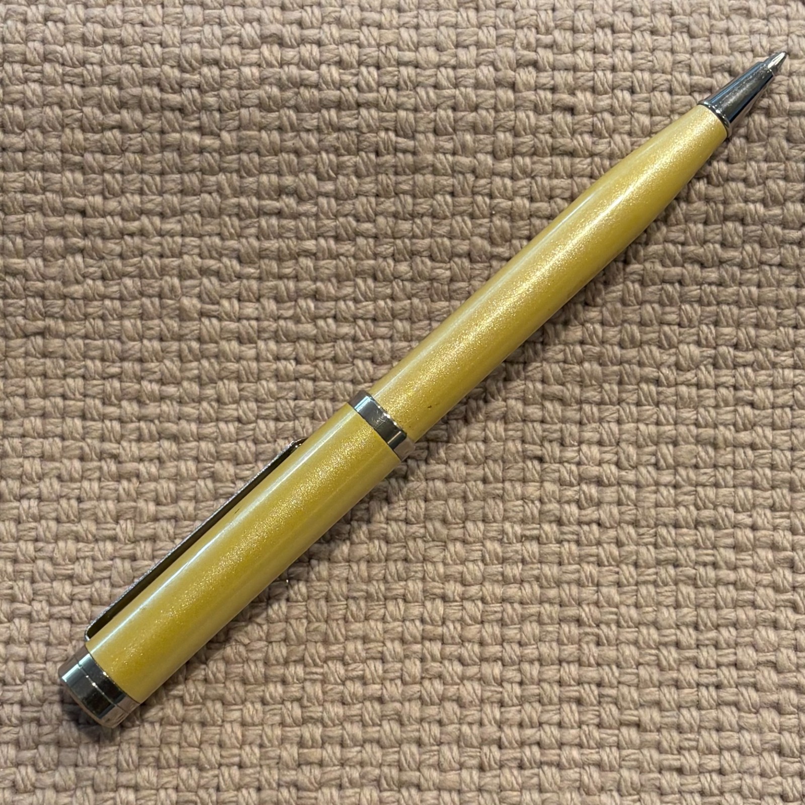 Vintage Viagra Yellow Pharmaceutical Drug Rep Promotional Ad Ink Pen