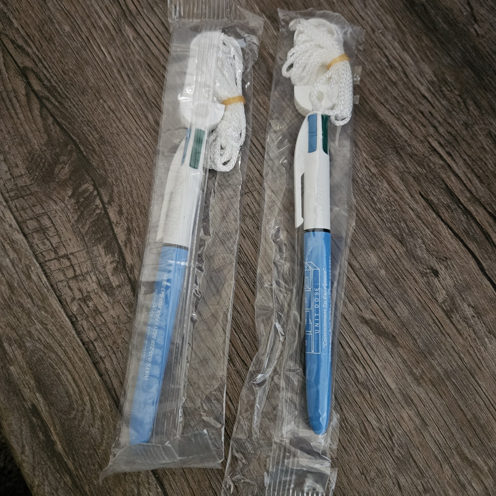 2 Opus Unit Dose PENS Drug Rep Pharmaceutical Promo Advertising Rare Multi Color