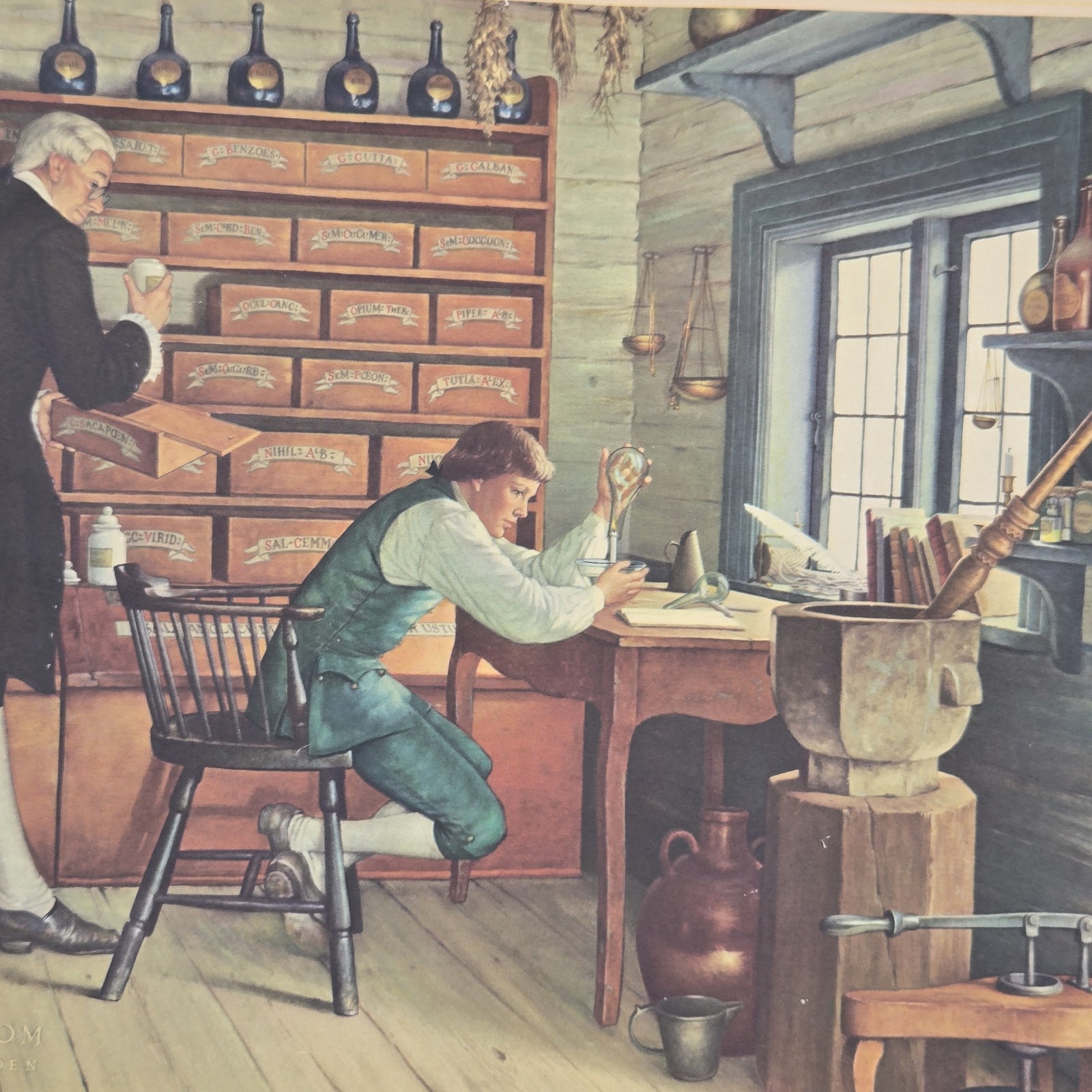 Set of FOUR – A HISTORY OF PHARMACY IN PICTURES by Parke, Davis & Co.