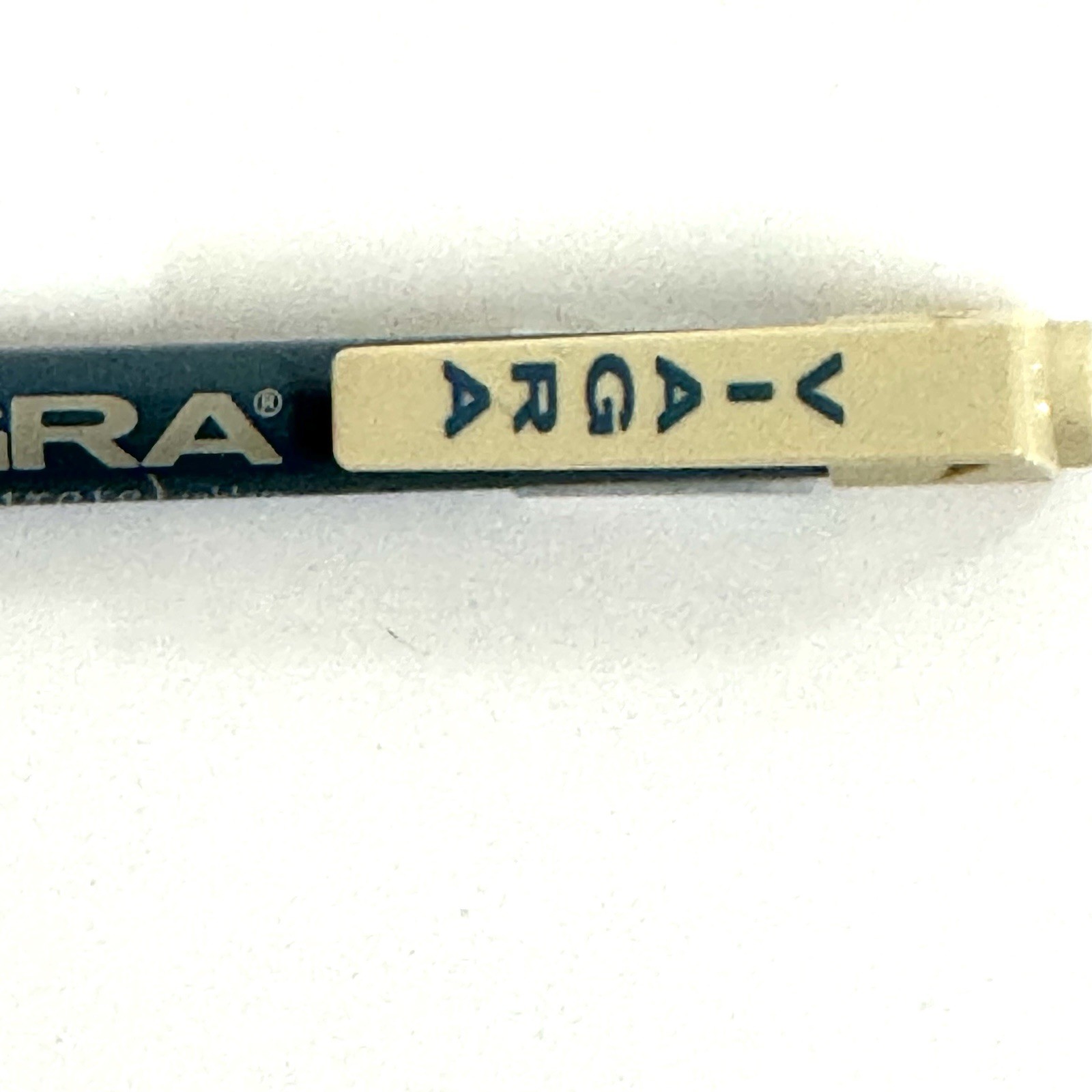 Vtg VIAGRA Drug Rep Click Pen Plastic Blue & Cream Pharmaceutical Pfizer Promo