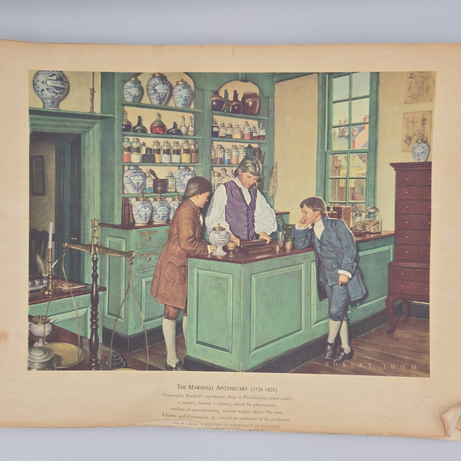 Set of FOUR – A HISTORY OF PHARMACY IN PICTURES by Parke, Davis & Co.