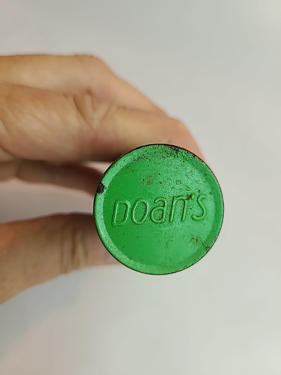 RARE 1960s DOAN’S PILLS medical tin VINTAGE PHARMACEUTICAL doctor med RX drugs