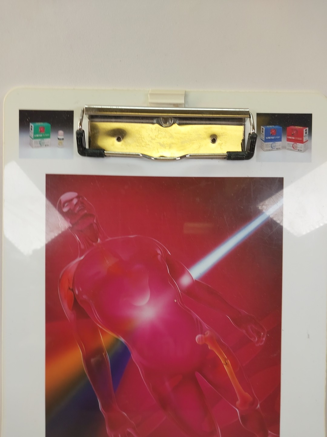 Lortab 7.5/500 Clipboard Advertising Rare Vintage Whitby Pharmaceuticals 1993