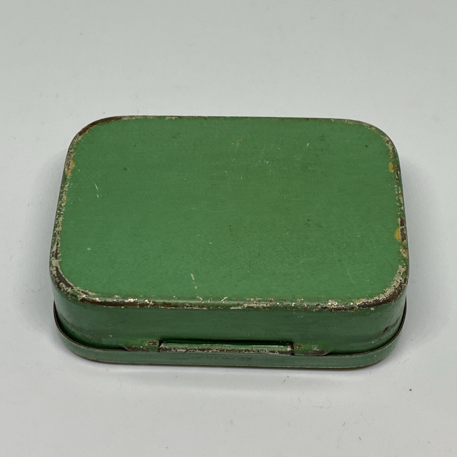 Antique 1930’s Bullard First Aid Pocket Packet Tin Kit & Four Smelling Salts