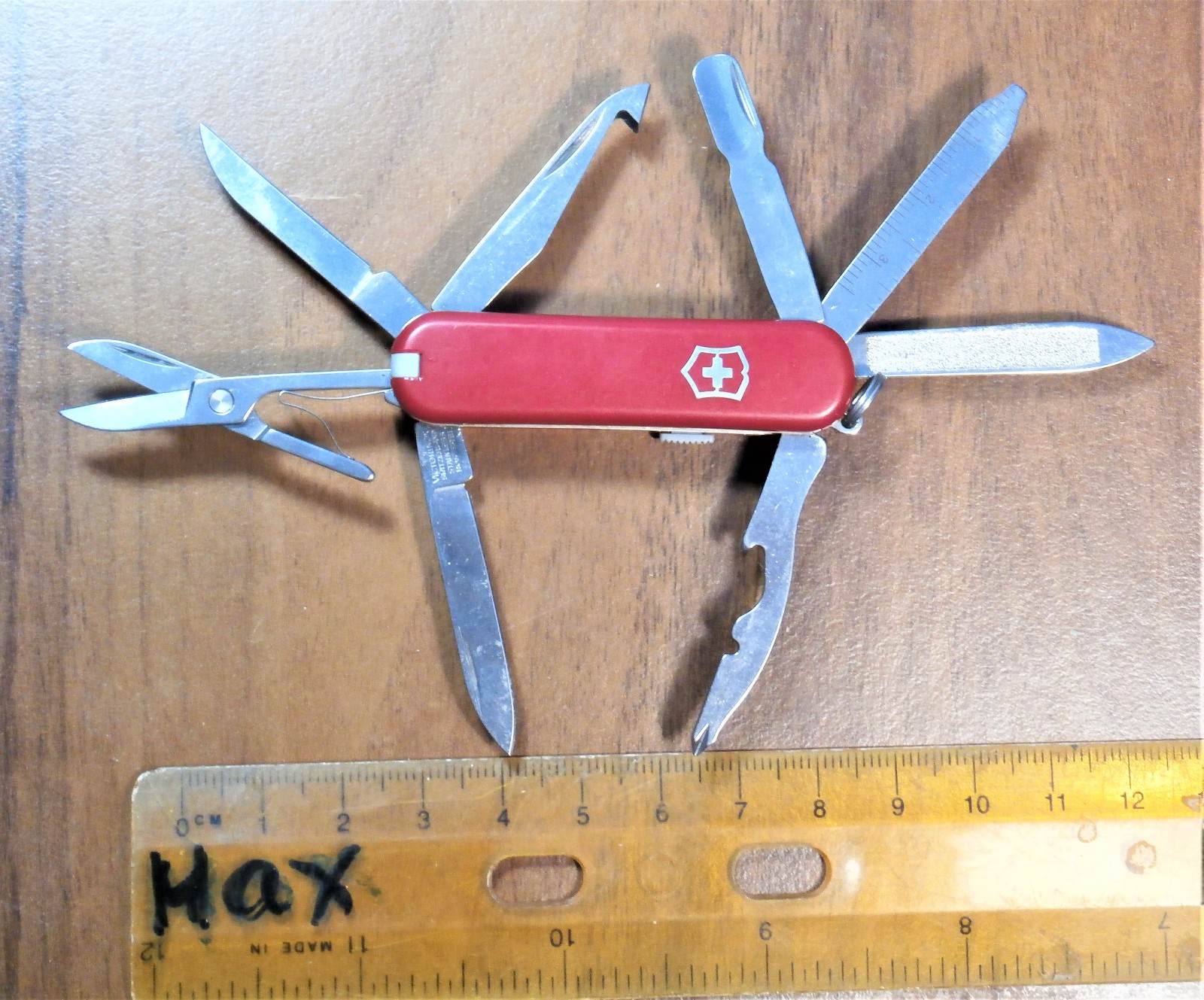 Vtg victorinox CALCIUM SANDOZ – POCKET KNIFE RAZOR, LSD pharmacy Swiss