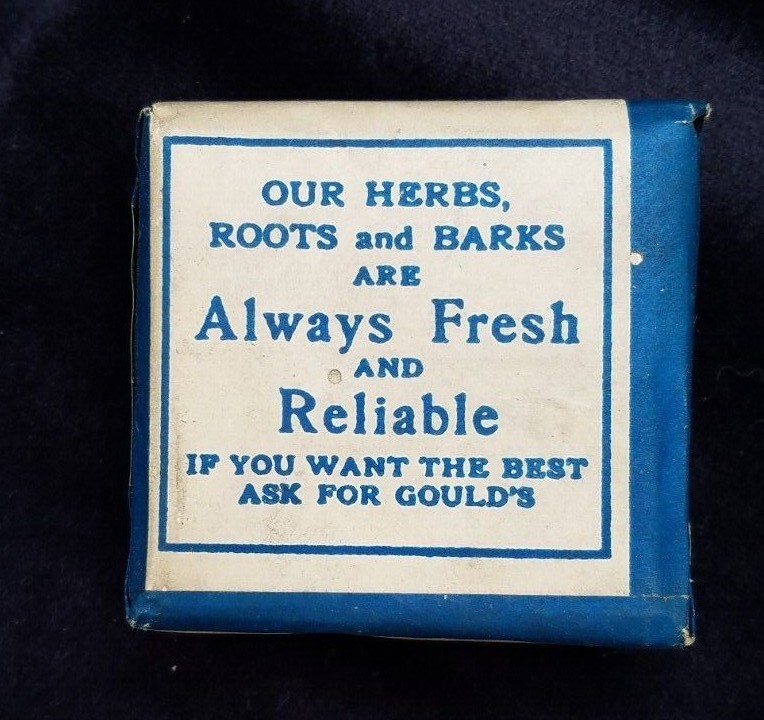 New Old Stock Herbal Package TANSY SW Gould Botanic Garden Malden Massachusetts