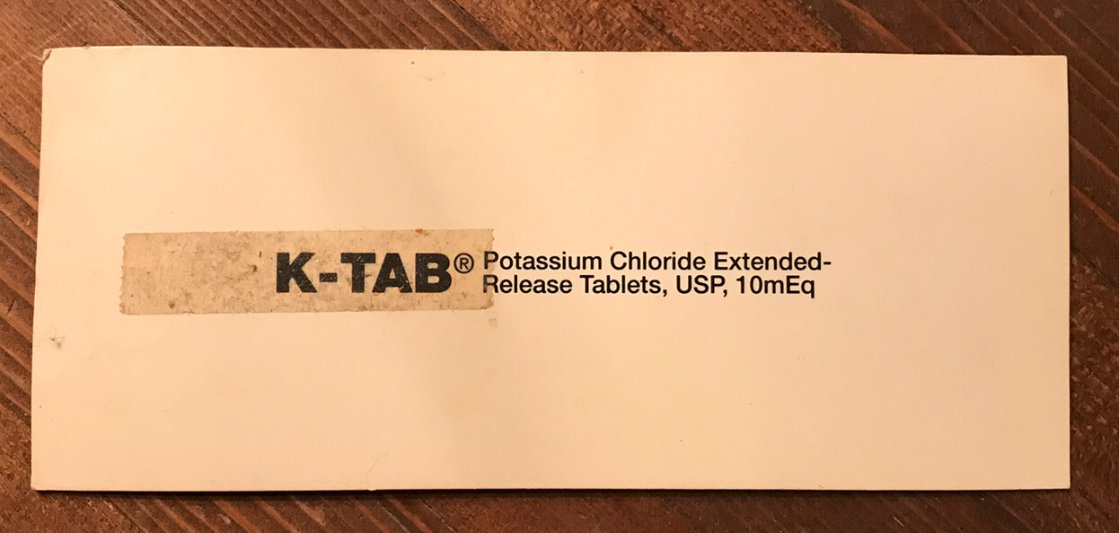 K-TAB PHARMACEUTICAL DRUG REP HOLOGRAM RULER 6 INCH
