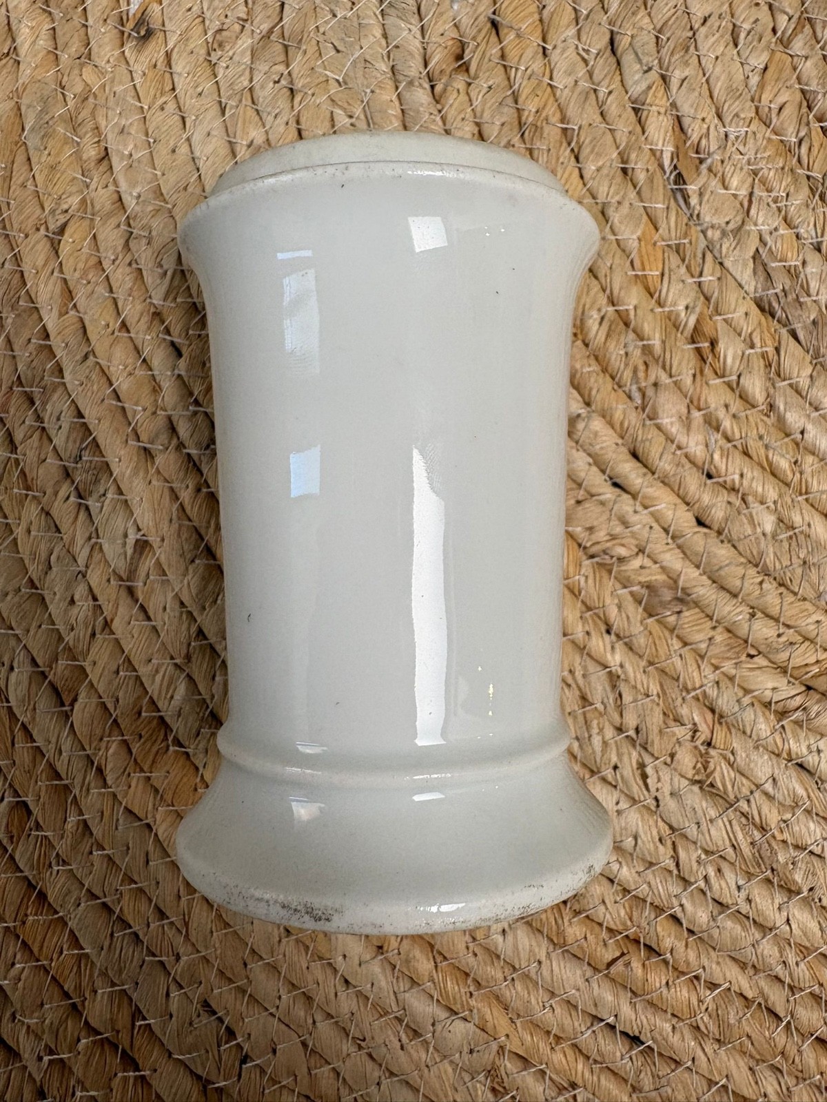 Antique Apothecary Jar Porcelain Apothecary vintage rare!