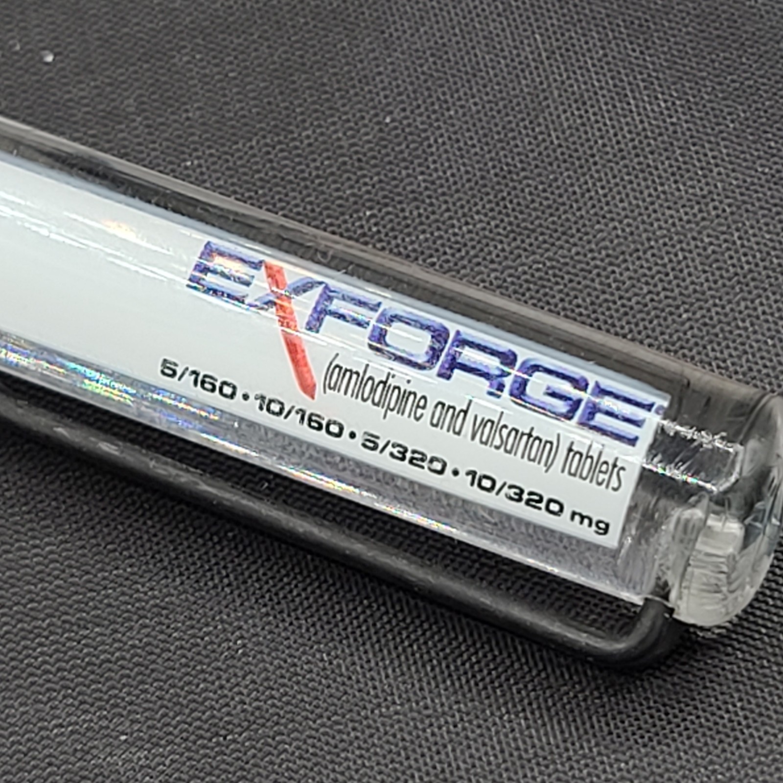 Vintage Drug Rep Floaty Ink Pen Kayaker EXFORGE Pharmaceutical Promotional