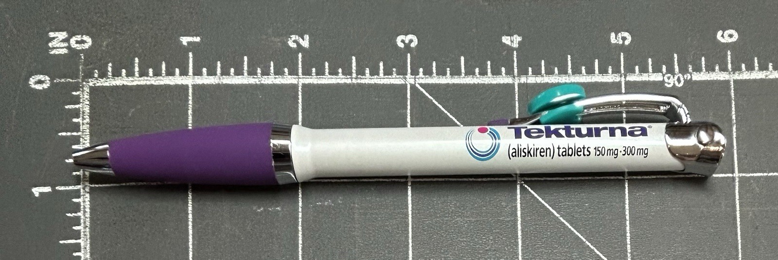 Tekturna Ballpoint Pen Novartis Aliskiren Pharmaceutical Promotional Advertising