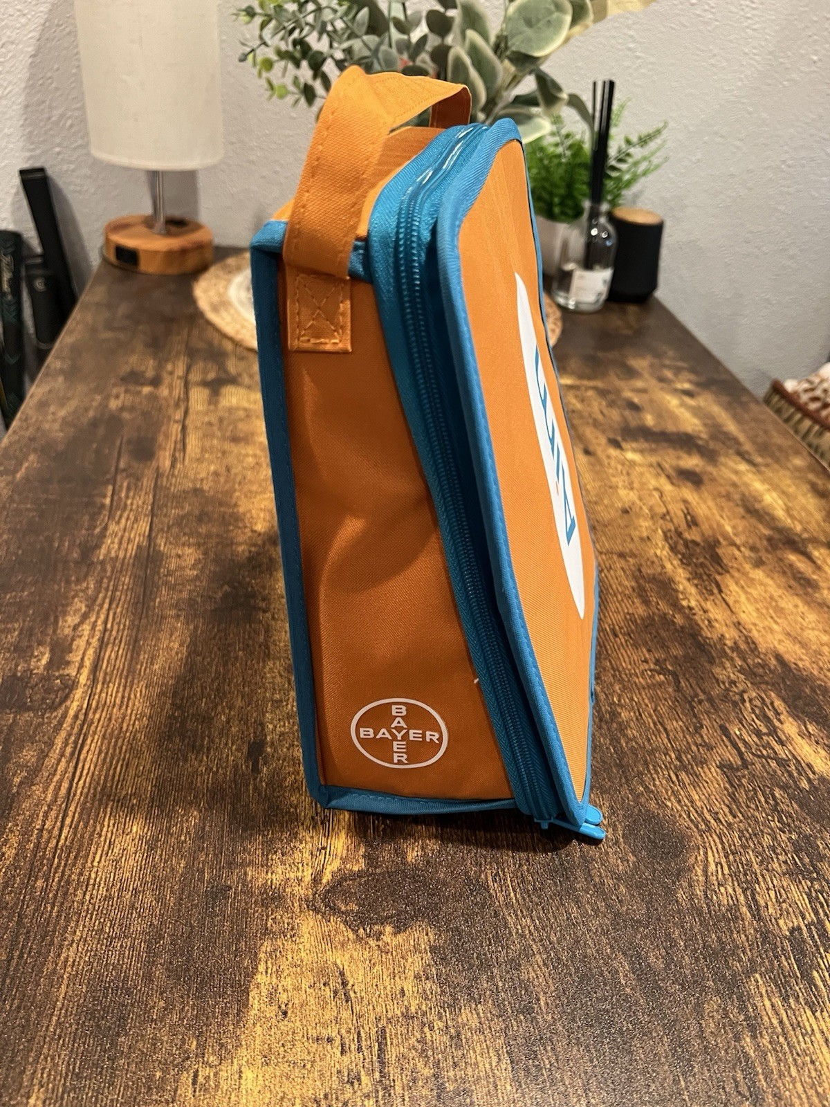 Pharmaceutical Bayer AIM Drug Rep Promo MEDICINE Bag Pill Organizer Booklets