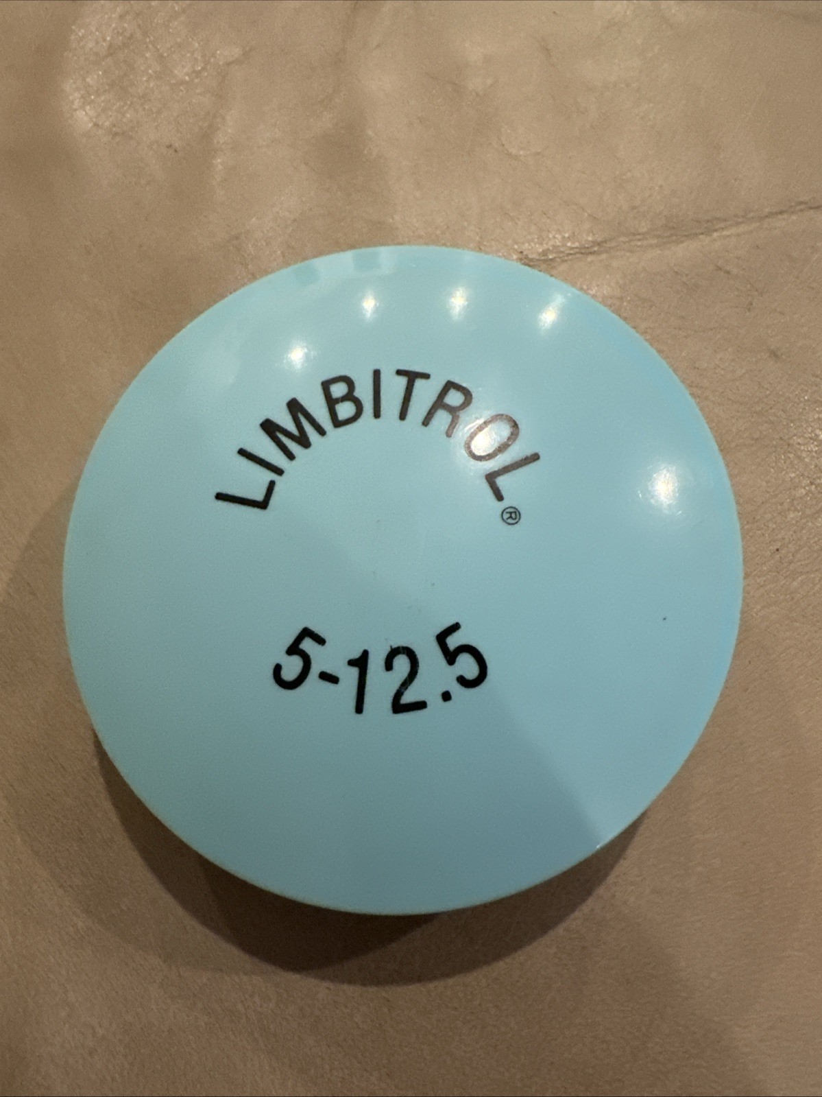 Vintage 80s Discontinued Limbitrol Pharmaceutical Promo Pill Magnify Glass