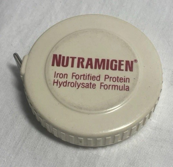 Vtg Nutramigen Iron Fortified Tape Measure Pharma Rep Advertising Retractable 60