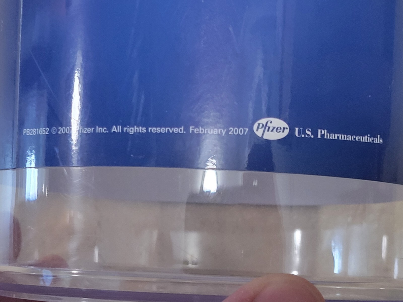 Pharma Lyrica Drug Rep Promo Apothecary Jar Doctors Office Pfizer