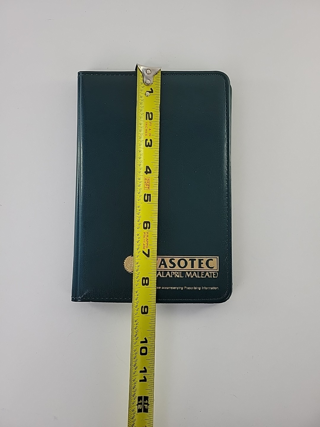 VTG Pharmaceutical Vasotec (Enalapril Maleate) Advertise Notebook Green With Pen