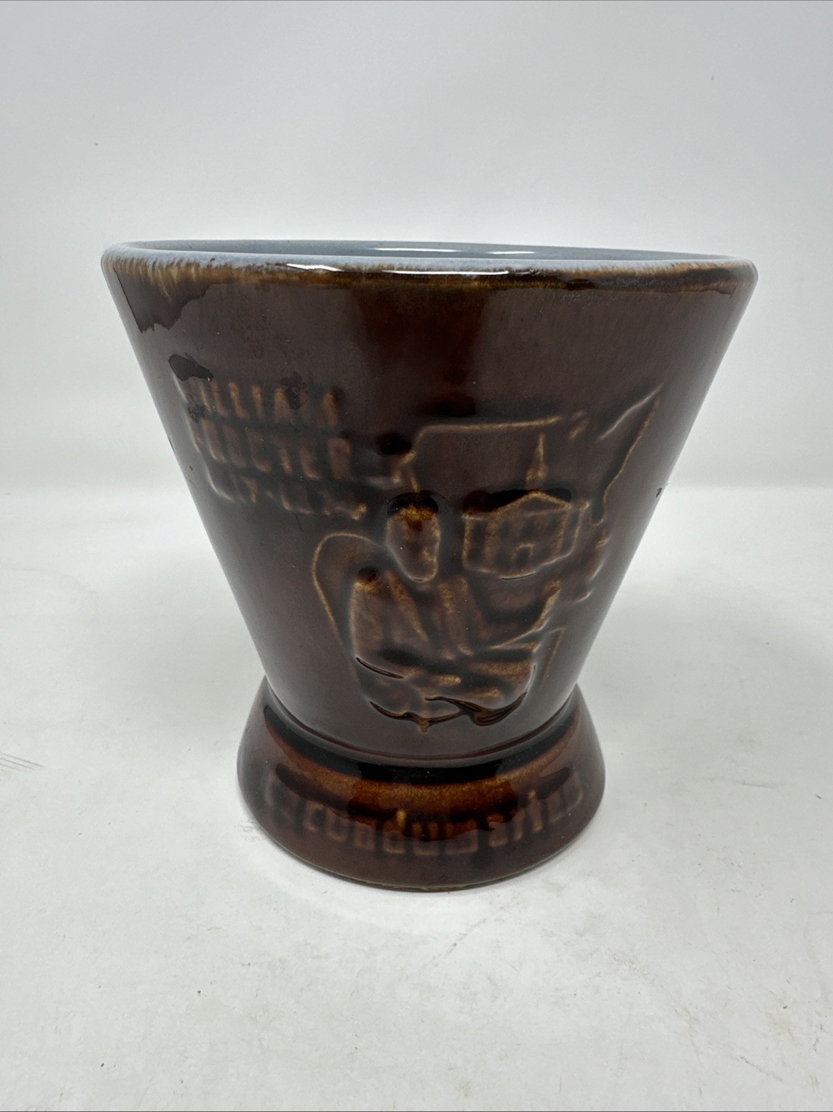 Schering/McCoy Pottery RX Mortar Pen Holder William Proctor Jr 1817-1874 Mint!