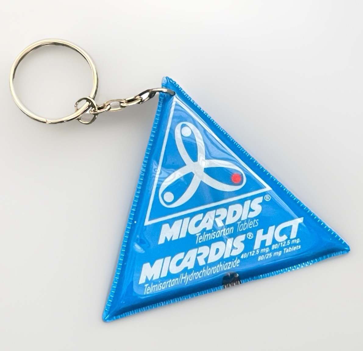 Micardis Pharmaceutical Advertising Keychain Light Flashlight Drug Rep Promo VTG
